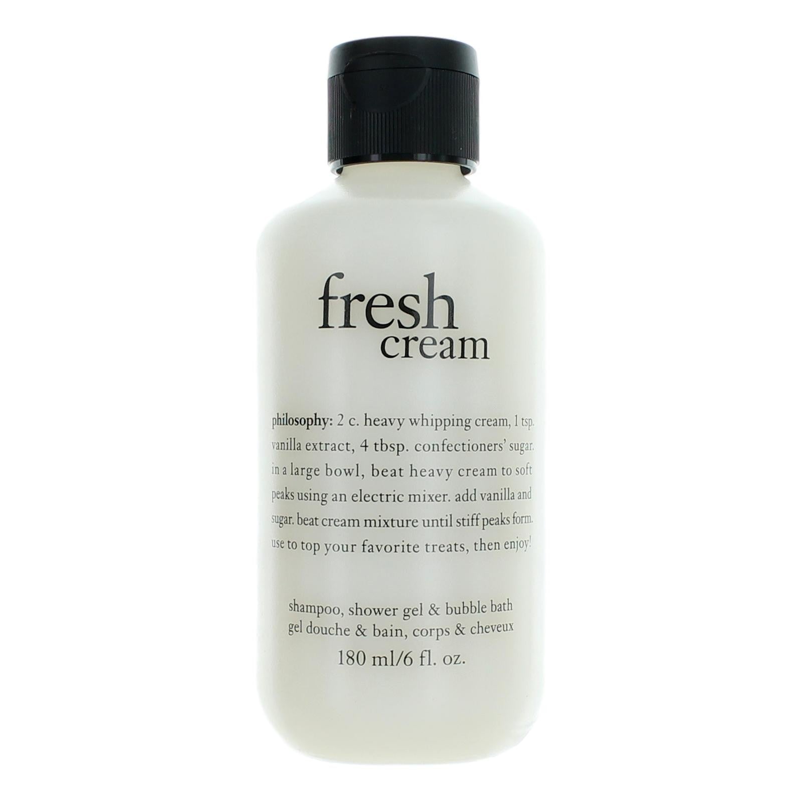 Photo of Fresh Cream by Philosophy, 6oz Shampoo, Shower Gel, and Bubble Bath women